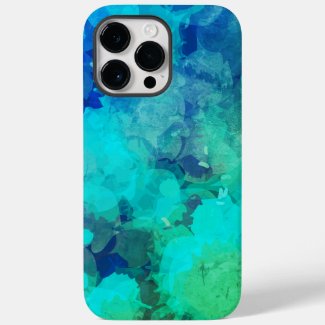 Colorful Abstract Purple Blue Alcohol Ink