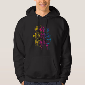 Colorful Abstract Puzzle Pieces Autism Awareness A Hoodie