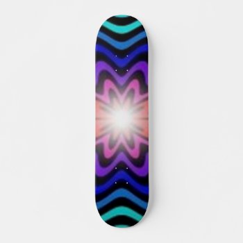 Colorful Abstract Skateboard by ImGEEE at Zazzle