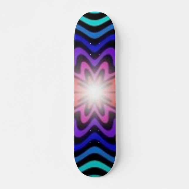 Colorful Abstract Skateboard (Front)