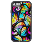 Colorful Abstract Stained Glass Design