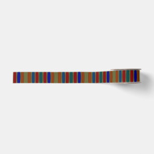 Colorful Abstract Striped Ribbon