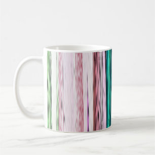 Colorful Abstract Stripes #123 Coffee Mug