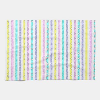 Colorful abstract stripes design
