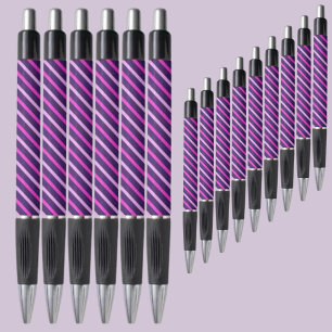 Colorful Abstract Stripes Pattern          Pen