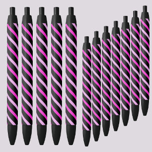 Colorful Abstract Stripes Pattern          Pen