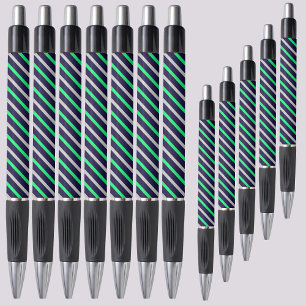 Colorful Abstract Stripes Pattern          Pen