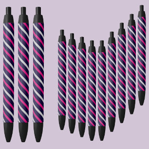Colorful Abstract Stripes Pattern          Pen