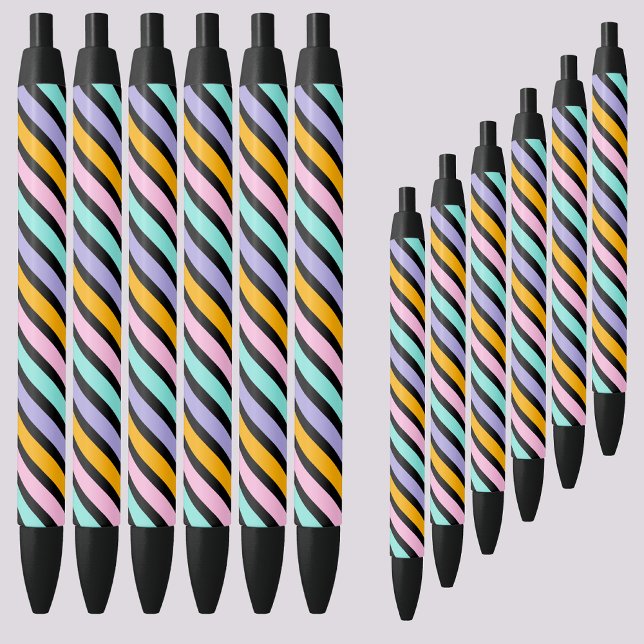 Colorful Abstract Stripes Pattern          Pen (Creator Uploaded)