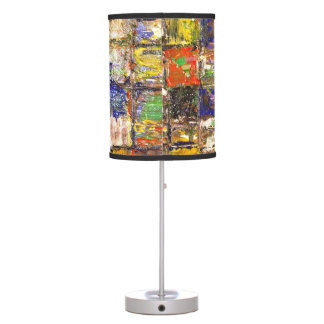 Colorful Abstract Table Lamp