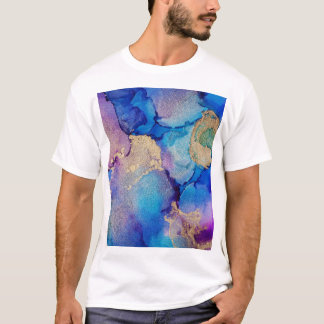 Colorful Abstract: Textured Oil Painting. T-Shirt