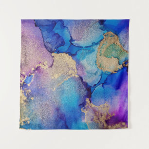Colorful Abstract: Textured Oil Painting. Tapestry