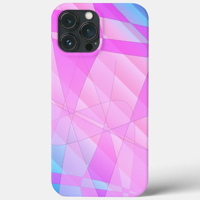 Colorful Abstract Textures iPhone Case (Back)