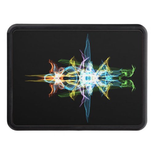 Colorful Abstract Trailer Hitch Cover