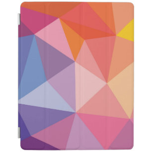 Colorful Abstract Triangle Pattern iPad Smart Cover