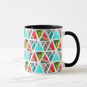 Colorful Abstract Tropical Pattern Mug