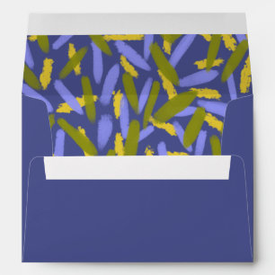 Colorful Abstract Unique Arch Wedding  Envelope