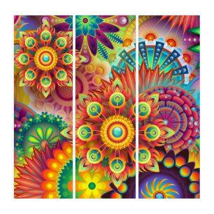 Colorful Abstract Wall art Decor