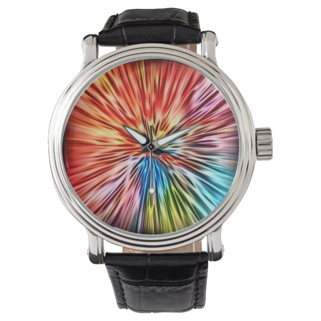Colorful Abstract Watch (Front)