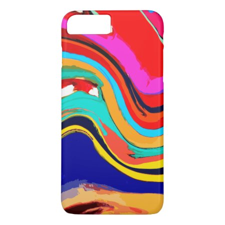 Colorful Abstract Wave Of Color Iphone 7 Plus Case