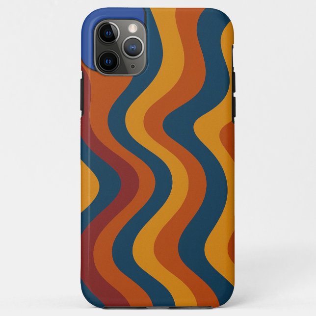 Colorful Abstract Waves Case-Mate Case-Mate iPhone Case (Back)