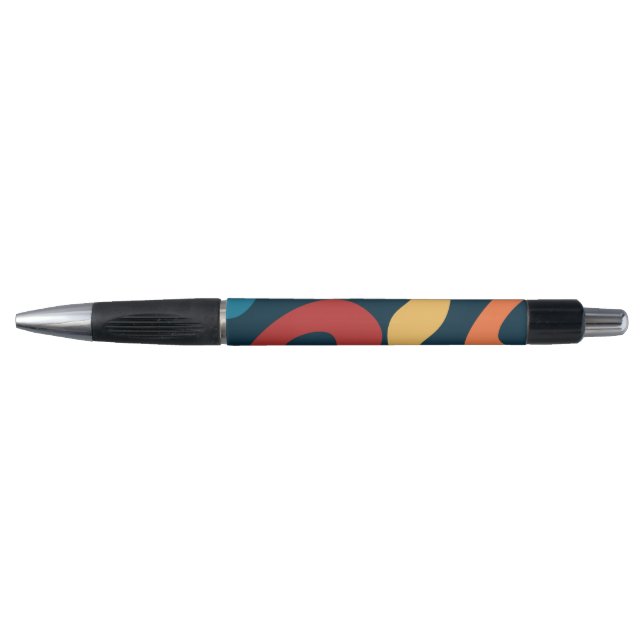 Colorful abstract waves pen (Front)