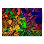 Colorful Abstract with Textures & Patterns (Front Horizontal)