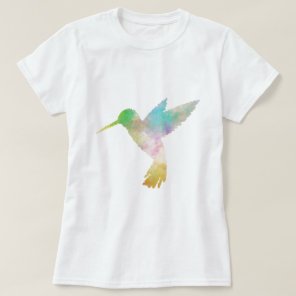 Colorful Abstract Woodpecker T-Shirt