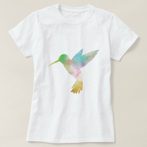 Colorful Abstract Woodpecker T_Shirt