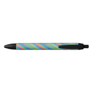 Colorful Abstract Woven Digital Pattern Pen