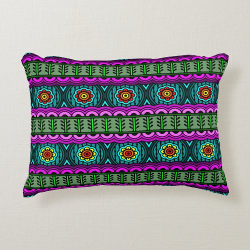 Colorful   accent pillow