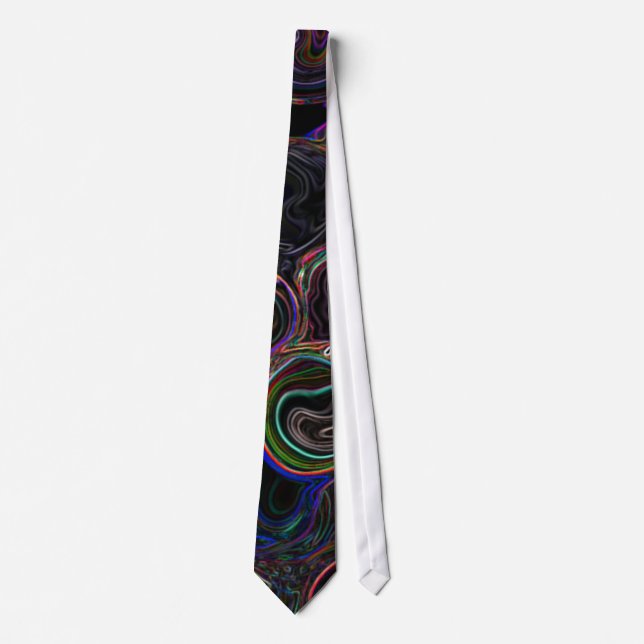 Colorful accents on Black Tie (Front)