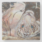 Colorful Acrylic White Tiger Monogram