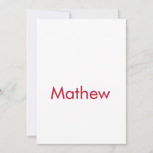 Colorful add your name text image invitation