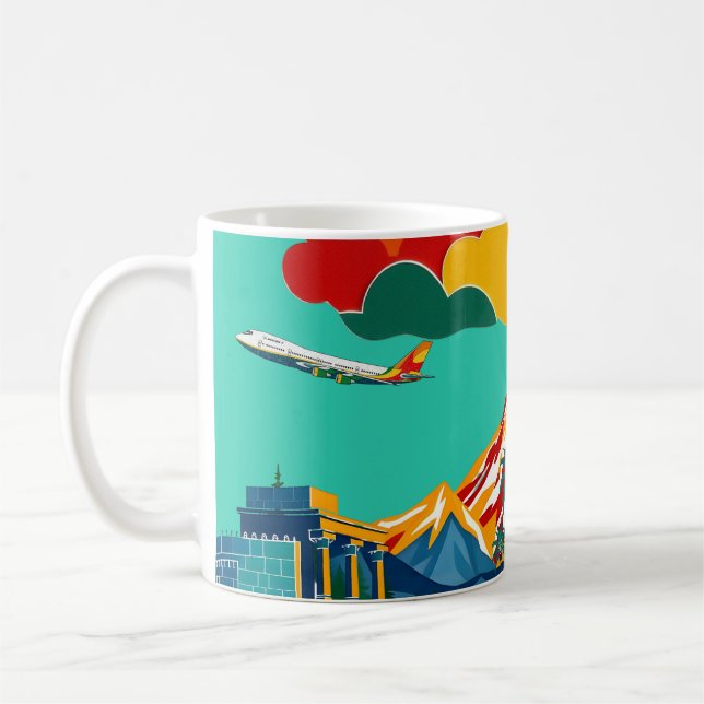 Colorful Adventures Coffee Mug (Left)