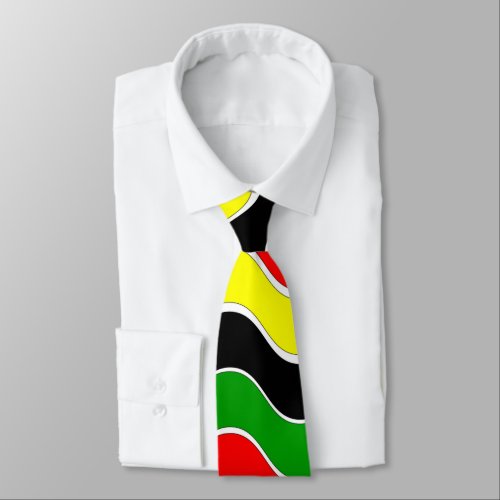 Colorful African American Neck Tie