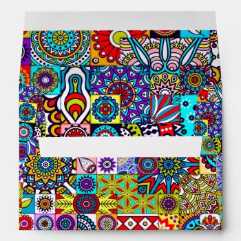 Colorful African Envelope by Angel86 at Zazzle