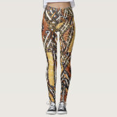 Mudcloth Diamond Leggings