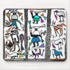 Colorful African Senufu print