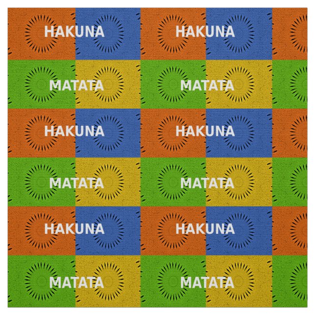 Colorful African Stylish Design Fabric (Swatch)