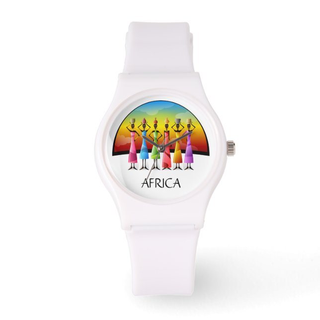 Colorful African Watch (Front)