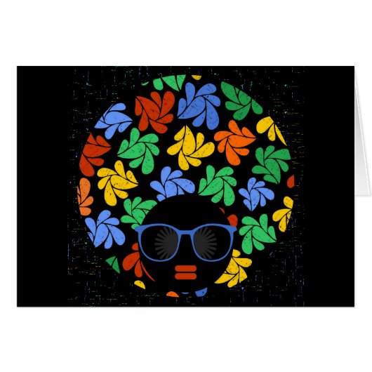 Colorful Afro Love (Front Horizontal)