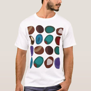 Colorful Agate Stone Crystal Healer T-Shirt