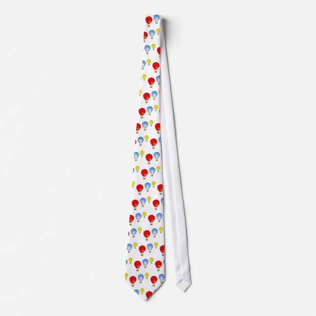 Colorful air balloons tie (Front)