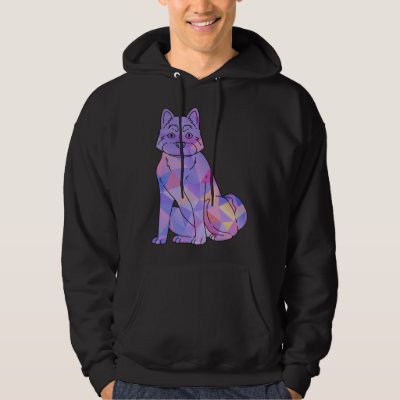 Colorful Akita Hoodie