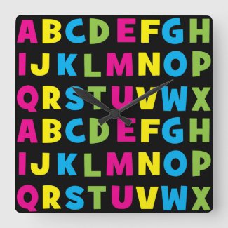 Colorful Alphabet A To Z