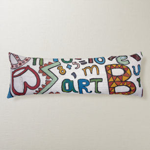 Colorful Alphabet Body Pillow