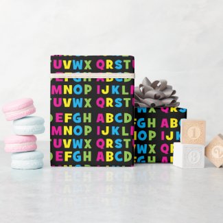 Colorful Alphabet Kindergarten Preschool