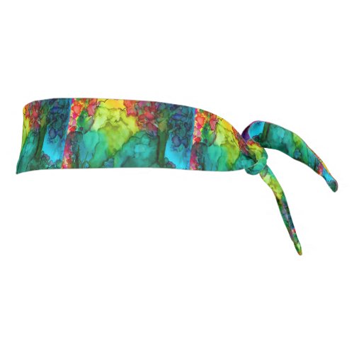 Colorful and Abstract Scenery Headband