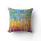 Colorful and Beautiful Aspen Trees Throw Pillow